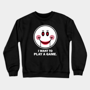 JIGSAW EMOTICON - CONVENTIONAL  Logo Design Crewneck Sweatshirt